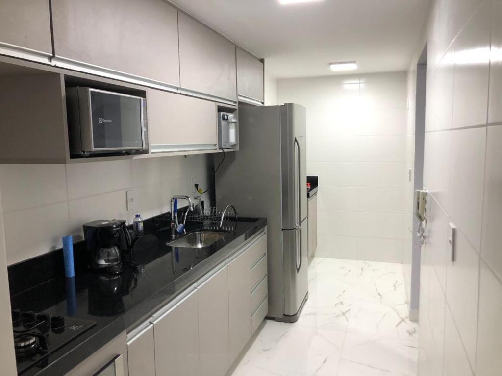 Maravilhoso Apartamento Vista Mar Enseada 瓜鲁雅 外观 照片