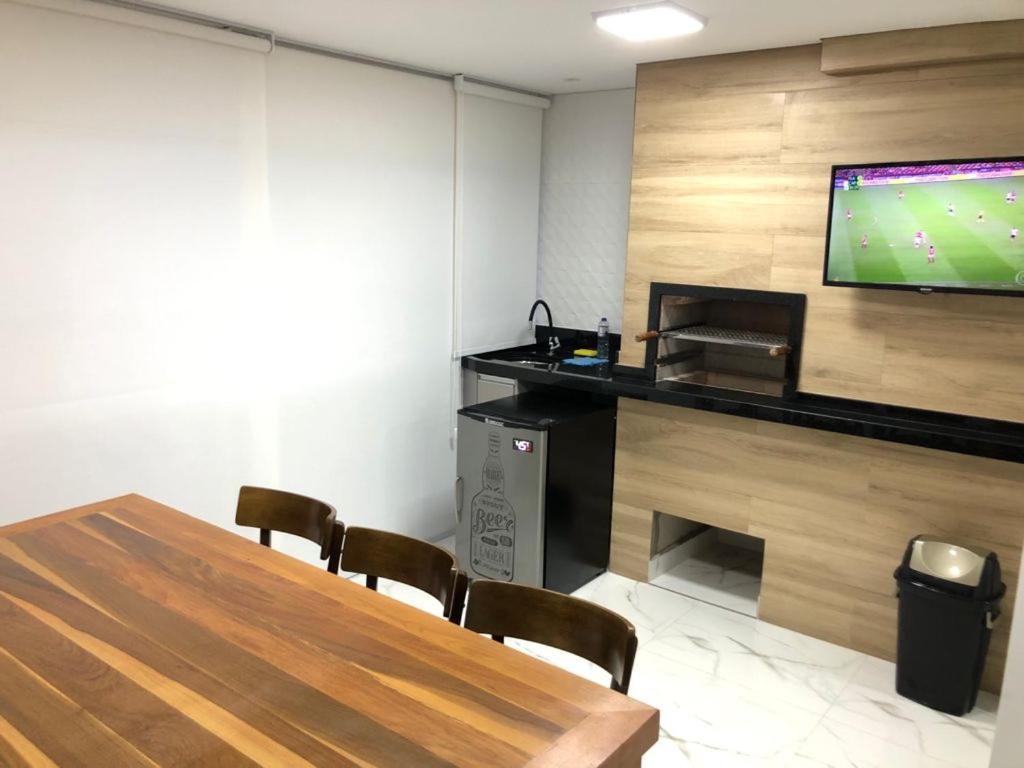 Maravilhoso Apartamento Vista Mar Enseada 瓜鲁雅 外观 照片